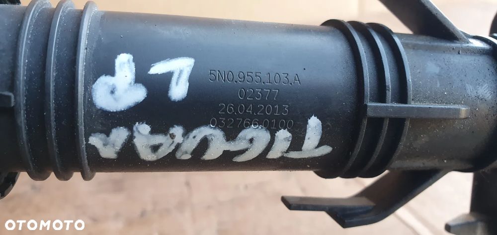 Spryskiwacz lampy lewy przód przedni lewy zaślepka VW Tiguan I Lift 5N0955103A - 6