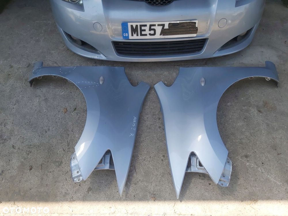 Toyota Auris I kompletny przód zderzak maska pas przedni 8s1 - 4