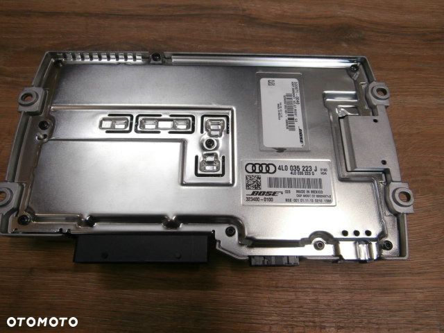 WZMACNIACZ BOSE AUDI Q7 LIFT 4L0035223J 4L0035223G MMI 3G PLUS OCHRONA KOMPONENTU MONTAŻ KODOWANIE - 2