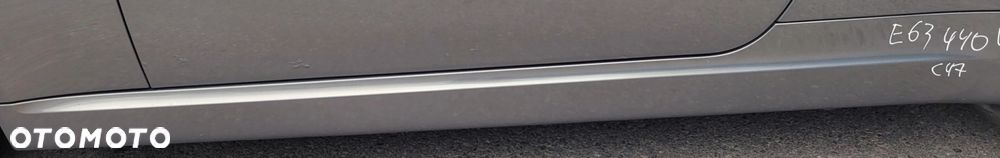 LISTWA NAKŁADKA PROGOWA LEWA BMW E63 E64 440 STRATUS METALIC - 4