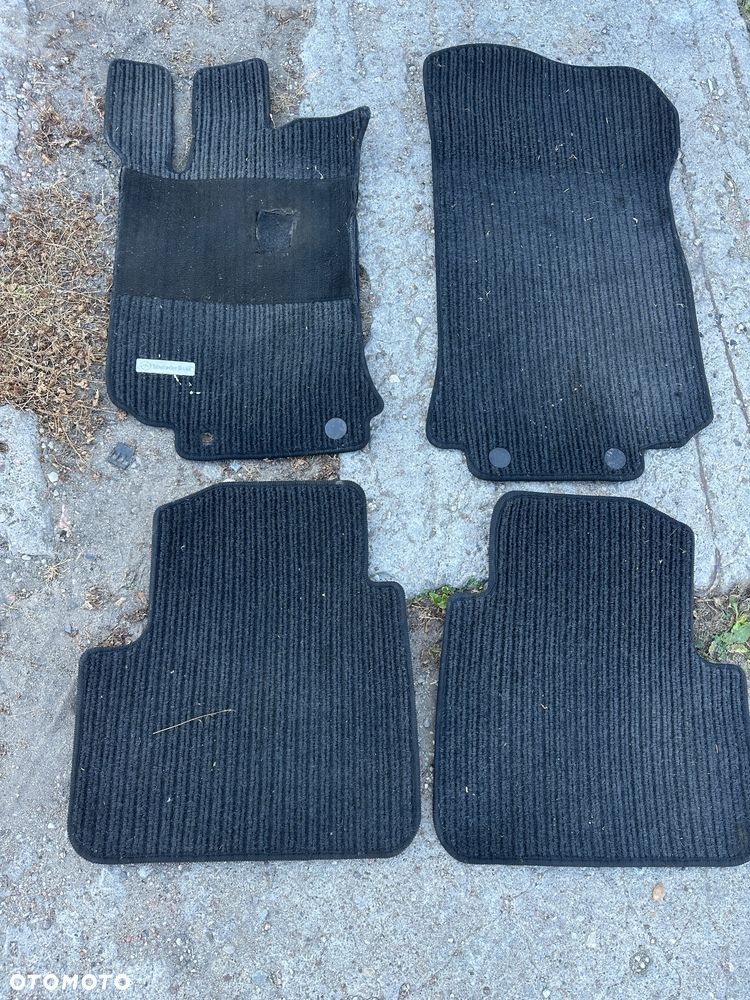 MERCEDES GL ML 164 R 251 long dywaniki rypsowe komplet czarne - 1