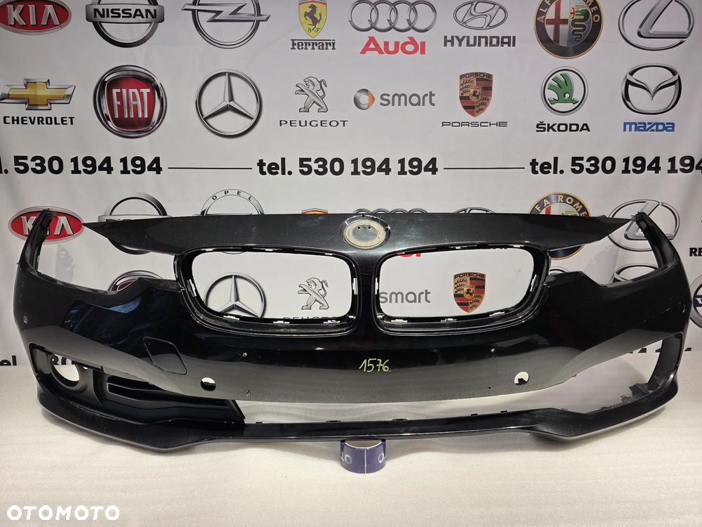 BMW F30 / F31 LIFT 15- ZDERZAK PRZEDNI PRZÓD NA 4xPDC , BEZ SPRYSKÓW , NR 51117397622 / 7397622 , NR AUKCJI NZ1576 - 1