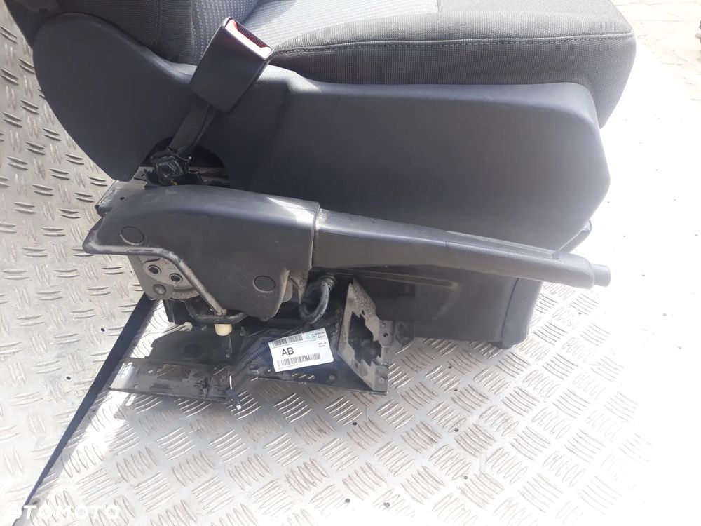 FOTEL KIEROWCY FORD TRANSIT CUSTOM 2012r + PODSTAWA - 8