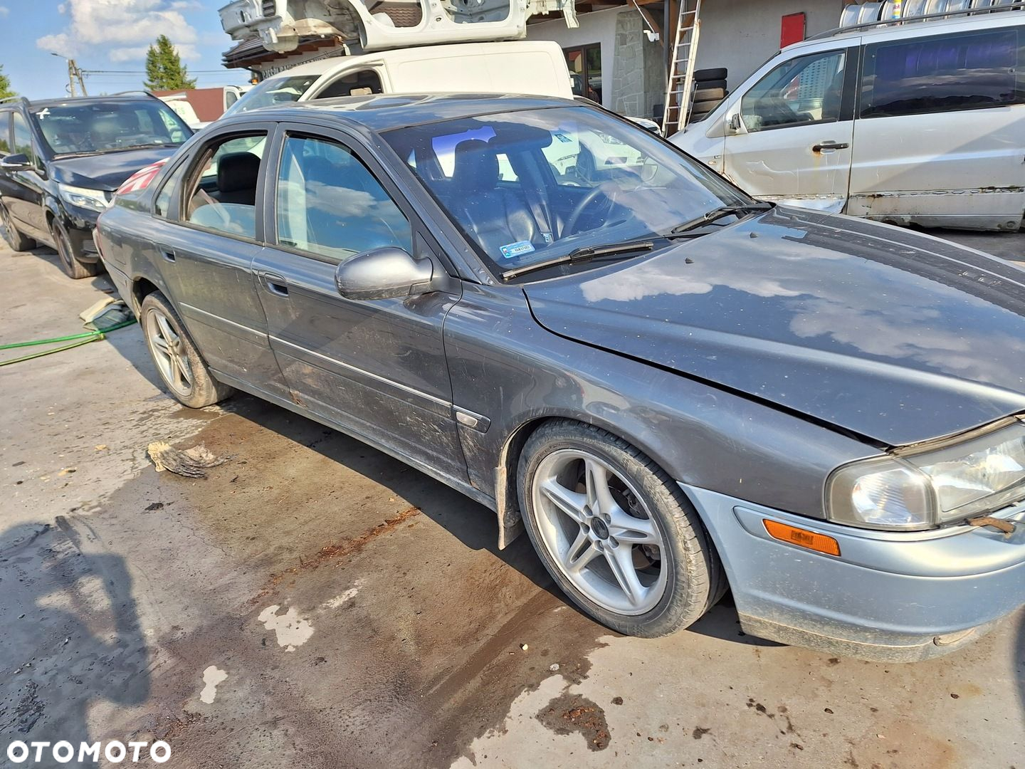VOLVO S80 I 98-06 MASKA 455-46 KLAPA POKRYWA SILNI - 5