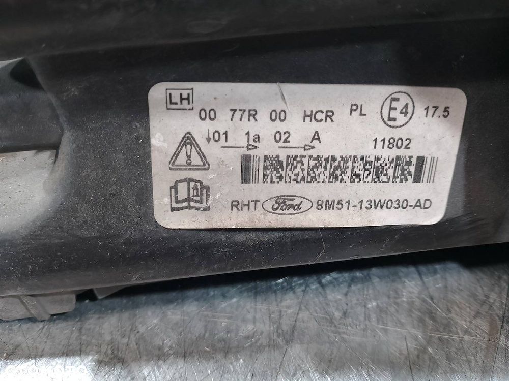 LAMPA PRZÓD LEWA FORD FOCUS II FL 8M51-13W030-AD - 5
