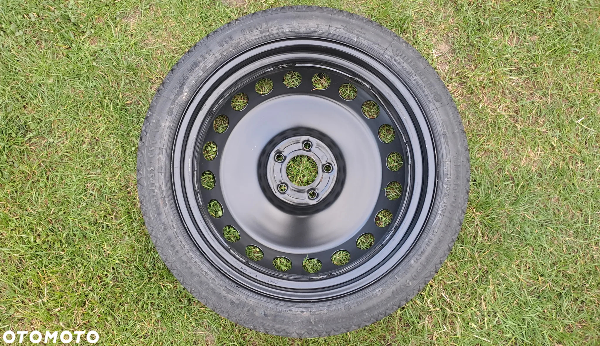 Koło Dojazdowe 19 Audi A4 B8 B9 A5 8T 5x112 ET 29 125/70 R19 8K0601027 - 5