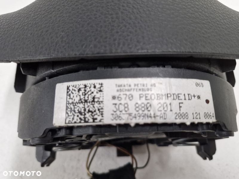 volkswagen passat cc poduszka powietrzna airbag kierowcy kierownicy 3c8880201f - 6