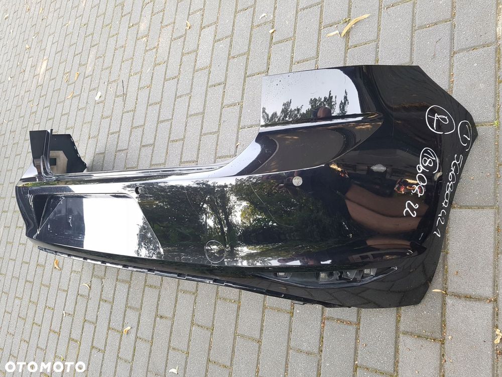 vw golf 7 lift zderzak tył 5g6807421bk pdc - 2