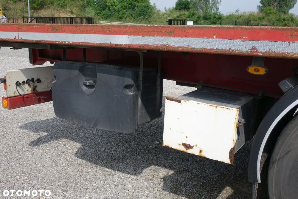 Fruehauf PLATFORMA / STANDARD / OSIE SAF / PODŁOGA WZMACNIANA - SZYNA-DESKA - 19
