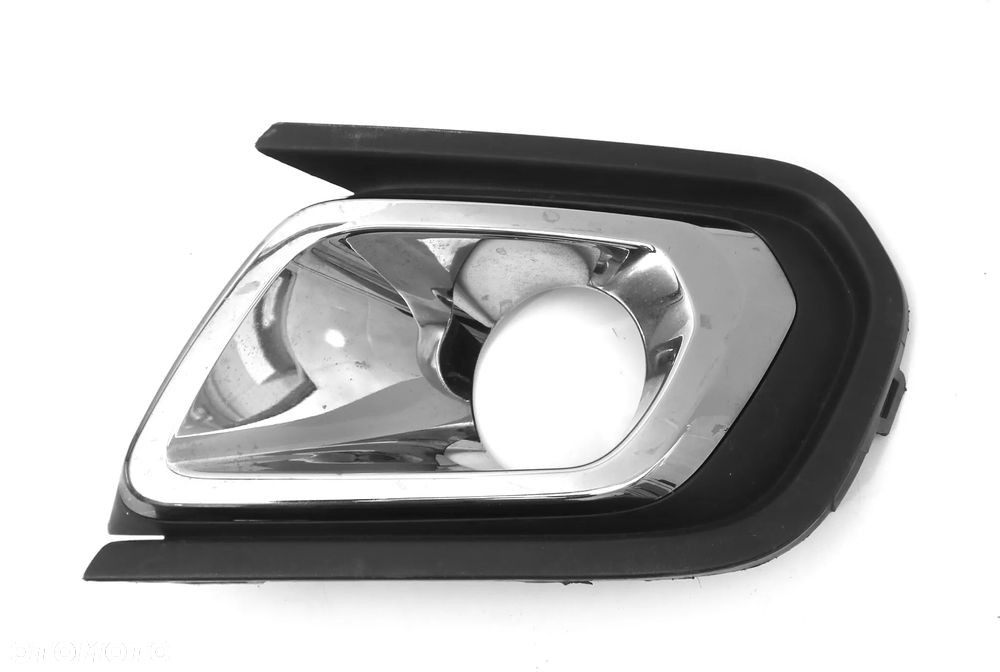 DACIA LOGAN SANDERO 2 II Lift 2017 - zaślepka kratka CHROM zderzak ORYGINAŁ - 6