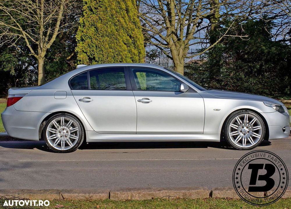 Pachet Exterior compatibil cu BMW Seria 5 E60 M Tech Design - 9