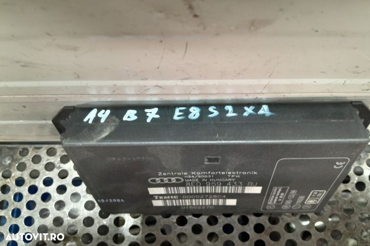 Calculator confort 8E0959433BJ 8E0959433BJ Audi A4 B7 [2004 - 2008] A - 2