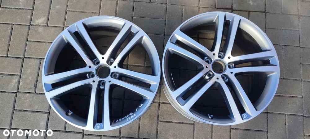 FELGI ALU STOPNIOWANE 5X112 2x8.5J x20 CALI ET 55.6 fi 66.6 2x8.5J x 20 CALI ET42 MERCEDES ML GL GLS KOMPLET 4 SZTUKI - 7