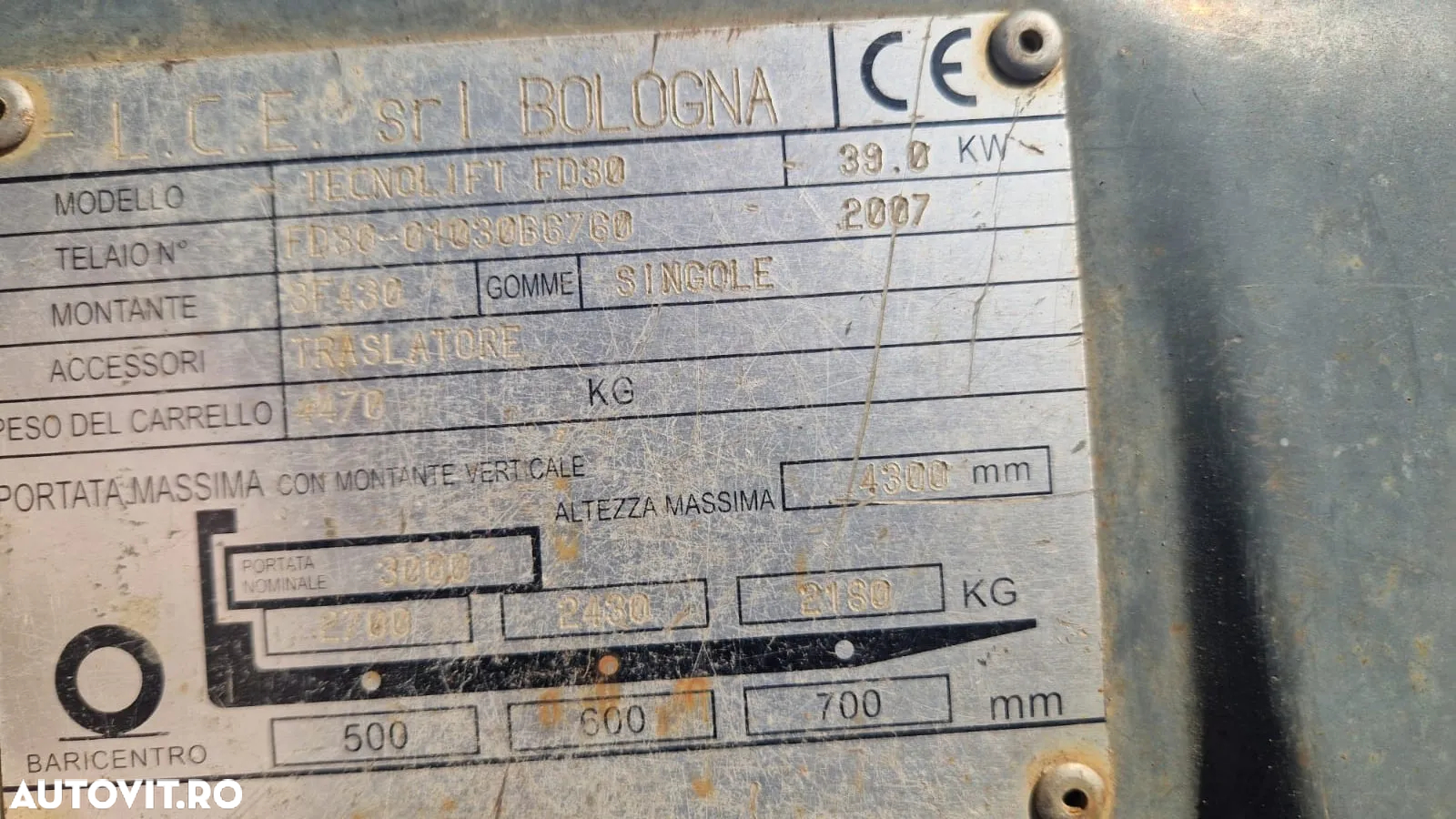 Alta TECNOLIFT FD30 - 8