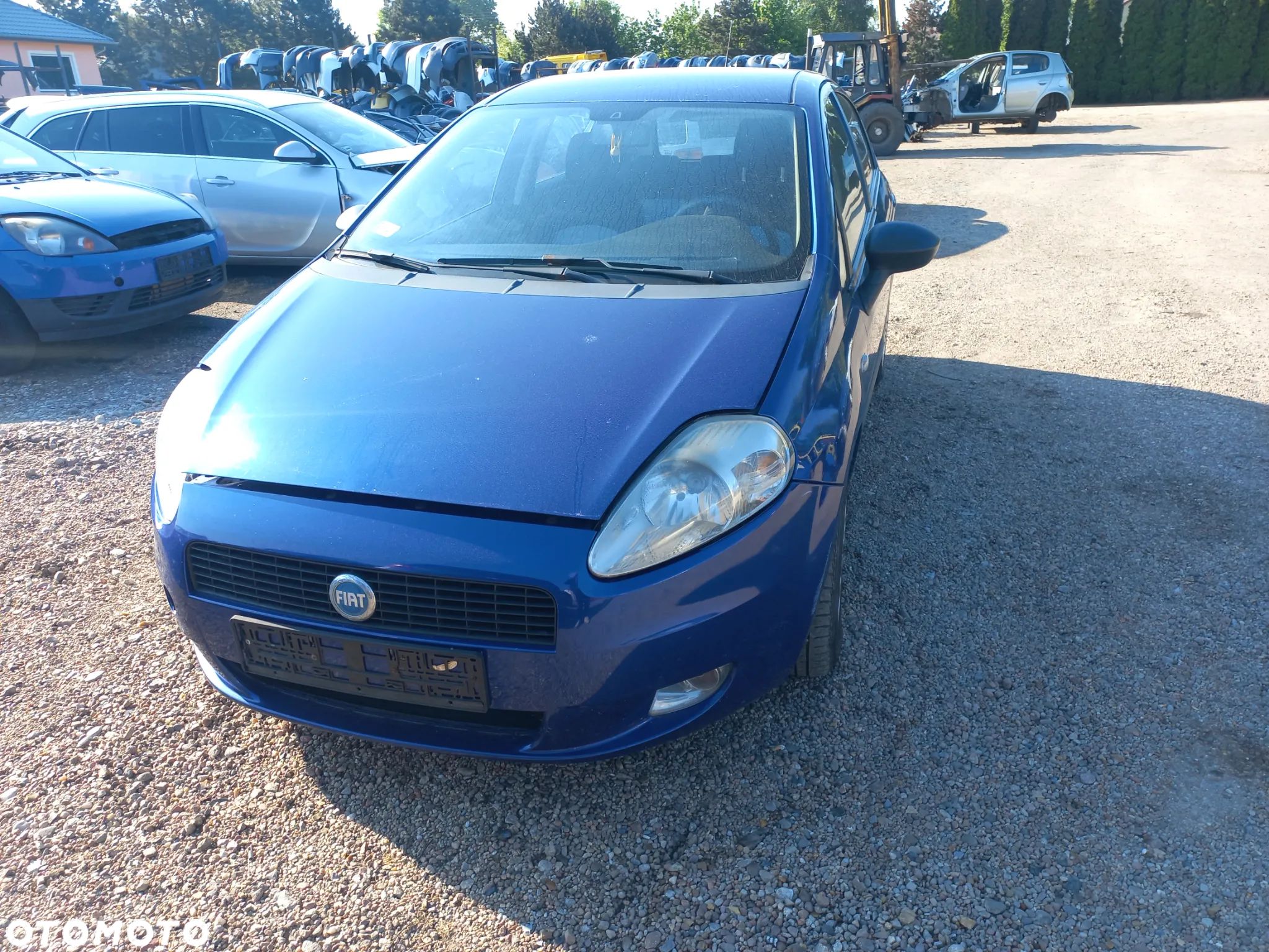 Fiat Grande Punto 1.4 16V 05r wszystkie części 599A maska drzwi lampa - 1