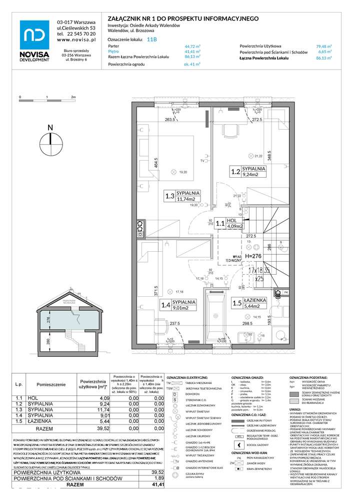 4-pokojowy dom 85m2 + ogródek Bezpośrednio - Pełny obrazek: 3/13