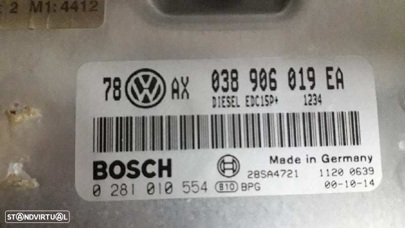 CENTRALINA MOTOR UCE VOLKSWAGEN PASSAT 2001 -038906019EA - 1