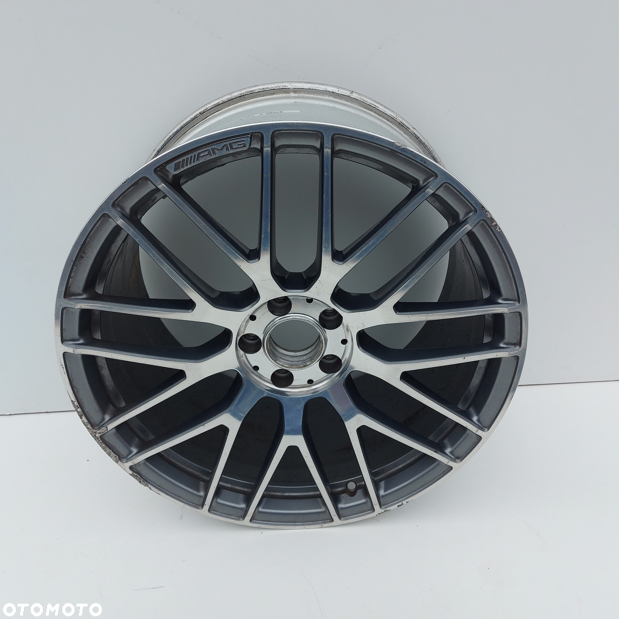 FELGA ALUMINIOWA 20 AMG MERCEDES 1904010800 ORYGINAL DEMONTAZ 11JX20 H2 ET68 - 8