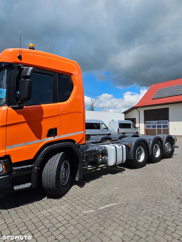 Scania R500 XT 8X4 RAMA DO ZABUDOWY OŚ PODN.I SKRĘTNA! - 18