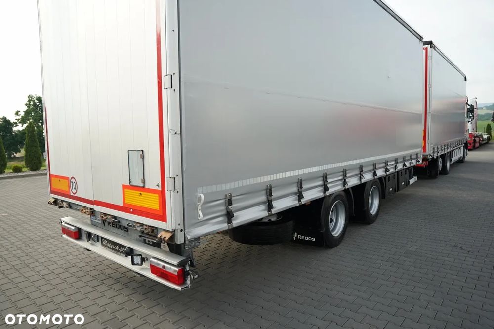 DAF XF 480 / ZESTAW TANDEM / SSC / PRZEJAZDOWY / 120 M3 / KLIMA POSTOJOWA/ OŚ PODNOSZONA / DACH PODNOSZNY / PRZYCZEPA - 15