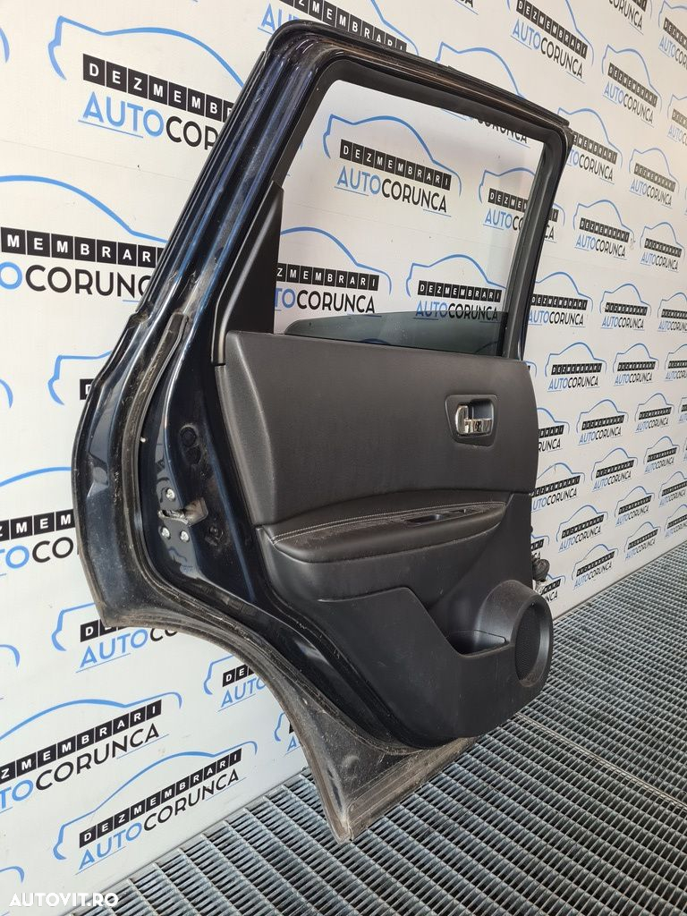 Usa Stanga Spate Nissan Qashqai Facelift 2010 - 2013 SUV 4 Usi ALBASTRU BW9 (983) ZGÂRIATA - 10