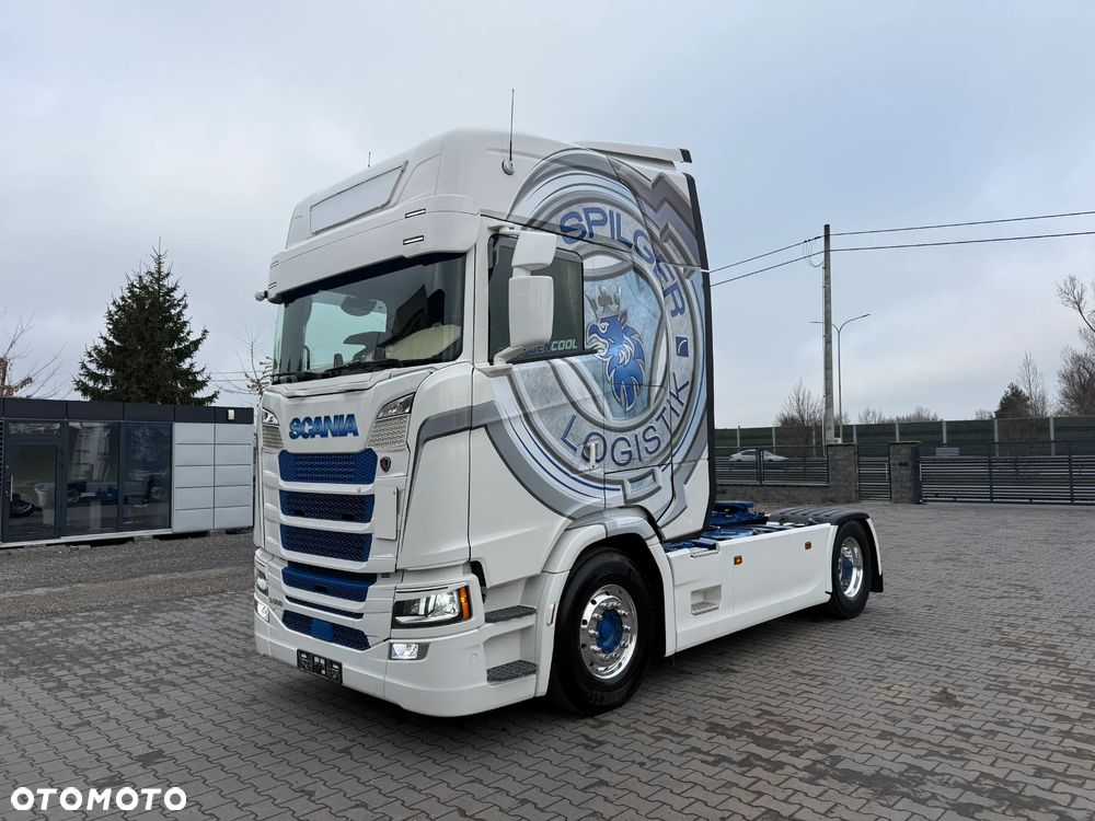 Scania S500/ON 1500/PODUSZKA P+T/SKÓRY/NAVI/RETARDER/FULL LED - 1