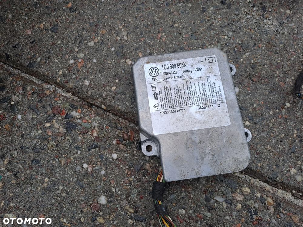 Skoda Fabia II Roomster  poduszki pasy sensor komplet - 7