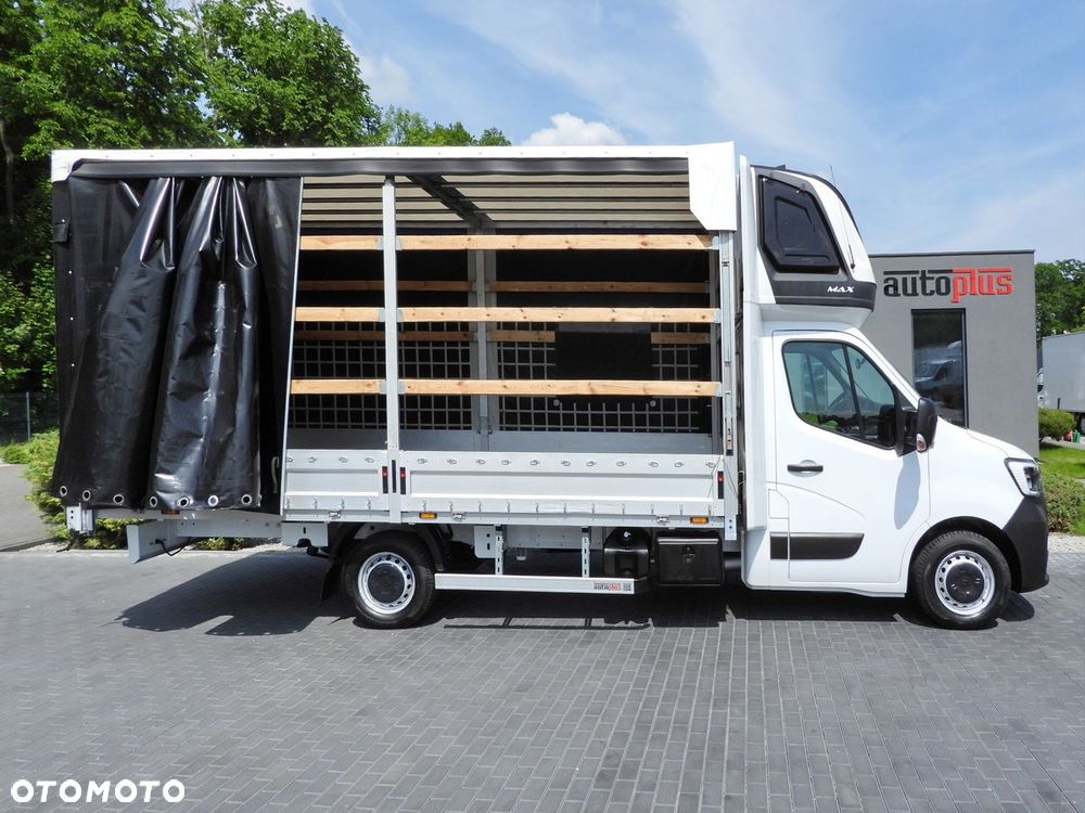 Renault MASTER  PLANDEKA 12 PALET WEBASTO TEMPOMAT LEDY PNEUMATYKA KLIMATYZACJA  165KM - 9