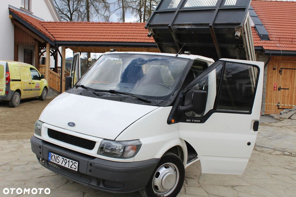 Ford Transit T350 Solidna Wywrotka Na Bliźniaku na Kat B Zdrowa Bez Grama Rdzy - 21