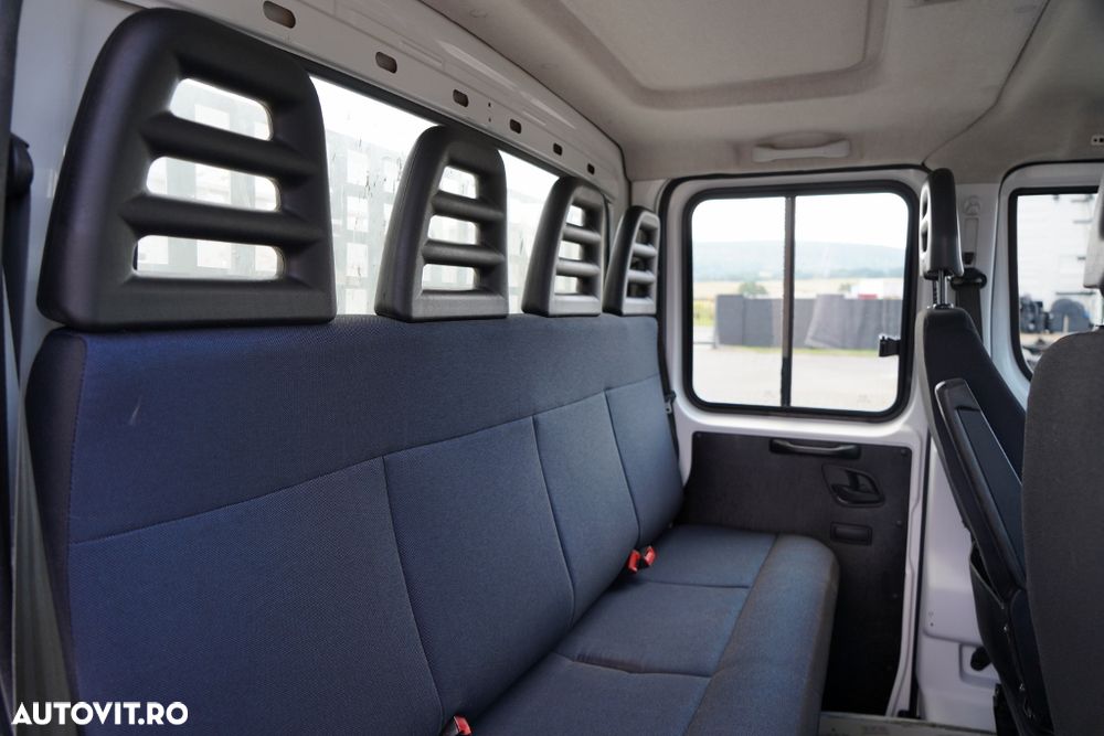 Iveco DAILY 35-140 / BASCULATOR DIN ALUMINIU / 6 LOCURI, REMORCABIL / DOUĂ / MANUAL / IMPORTAT / EURO 6 - 36