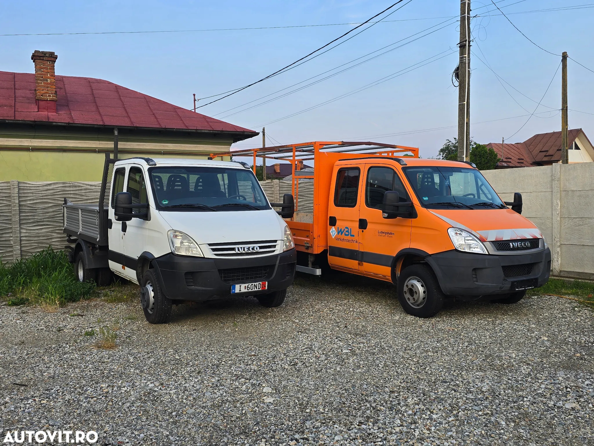 Iveco Daily 65C18 Basculanta 3 parti 3.2m Obloane 50, 7 locuri - 18
