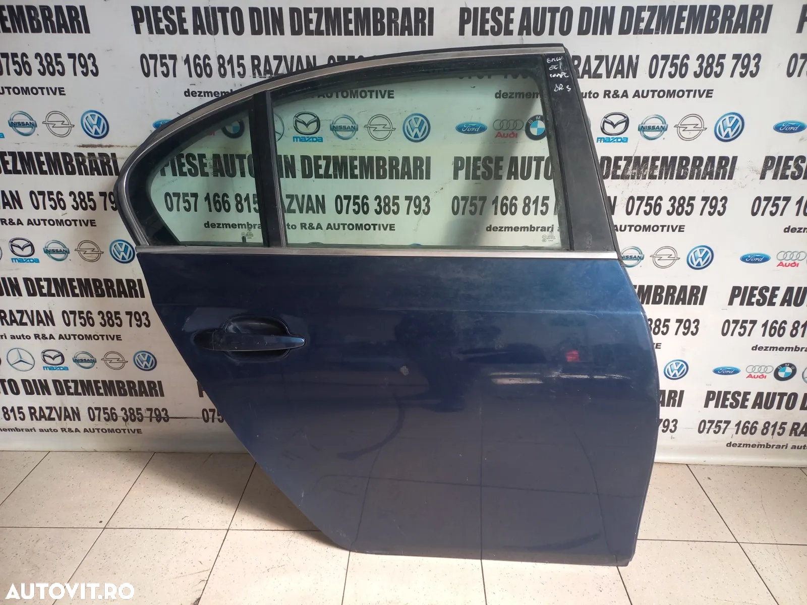 Usa Portiera Dreapta Spate Bmw Seria 5 E60 Berlina - Dezmembrari Arad - 4