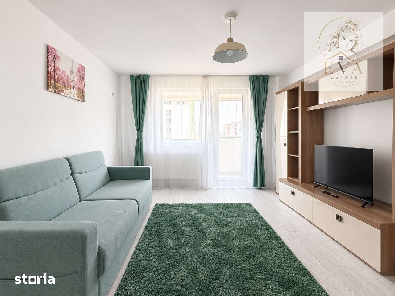 Apartament 2 camere de închiriat Popești Leordeni Str.Solstitiului — fotografia 2