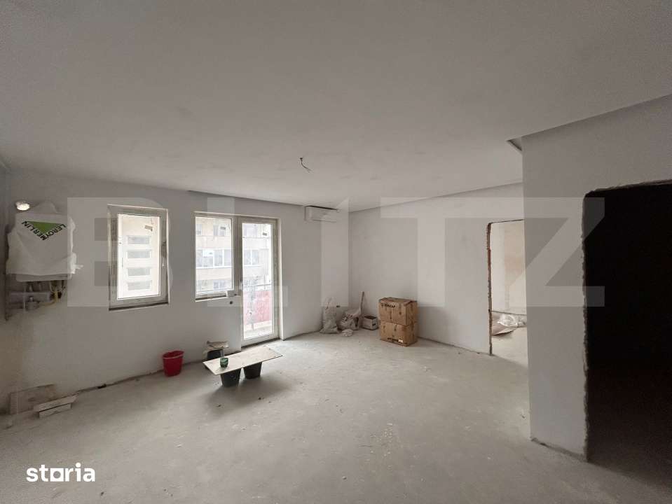 Apartament 3 camere, 66mp, etaj intermediar, balcon 12 mp, parcare, Ș — fotografia 1
