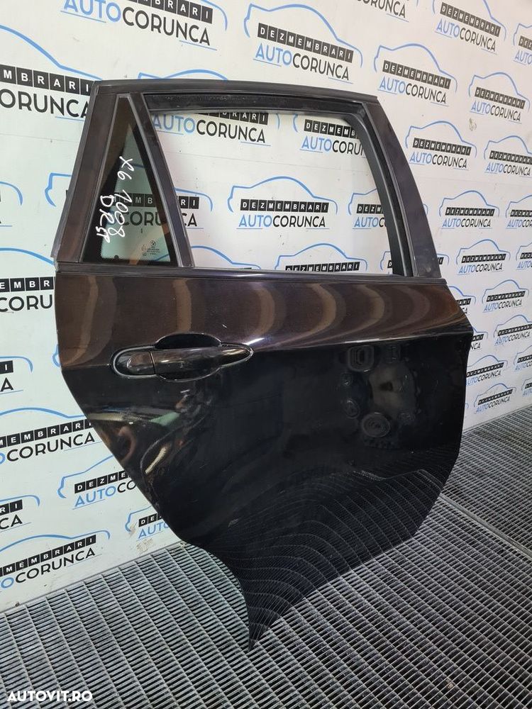 Usa Dreapta Spate BMW X6 E71 2007 - 2015 SUV 4 Usi NEGRU (1008) MICA INDOITURA ȘI ... - 3