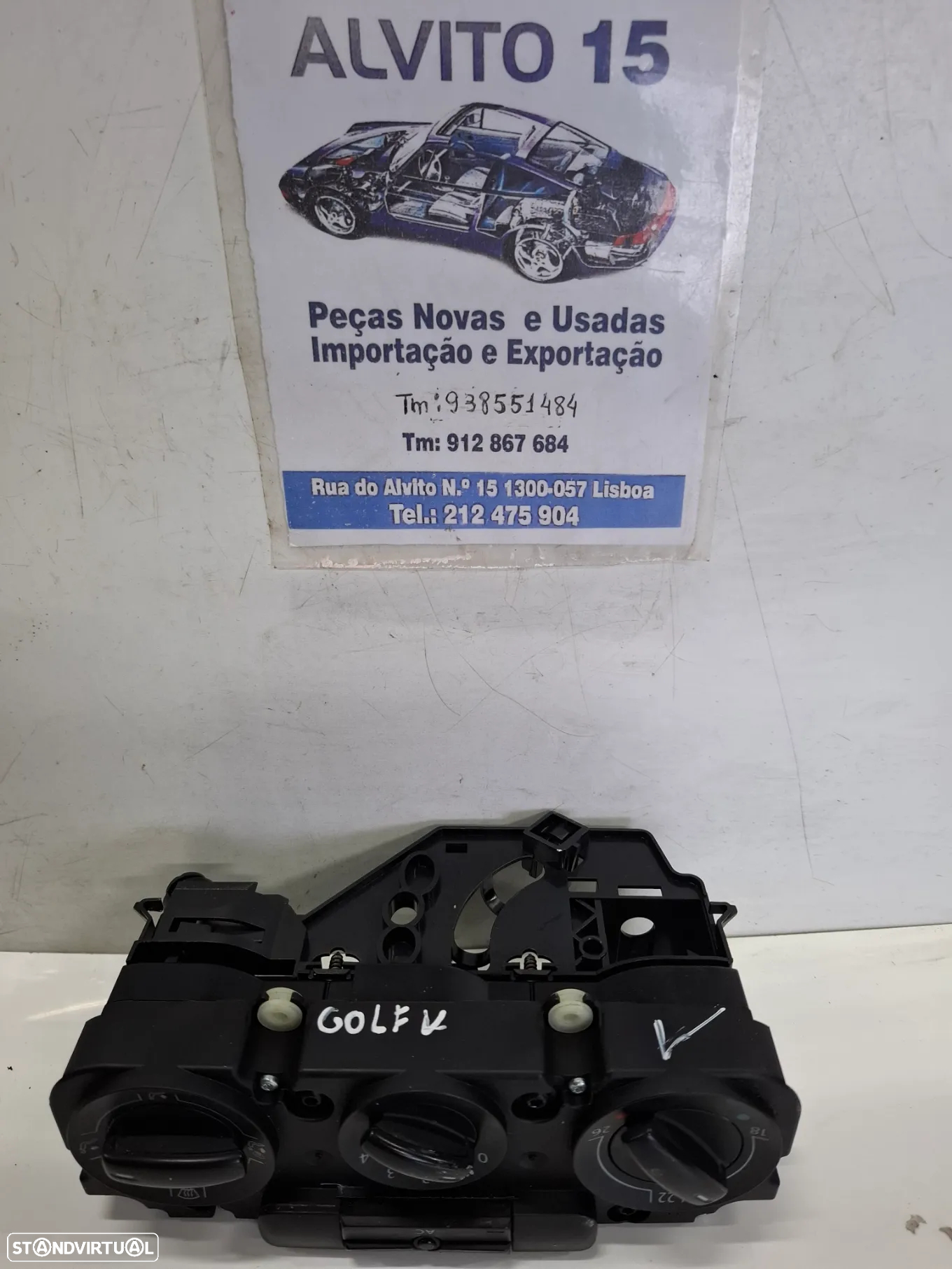 Comando sofagem vw golf V - 3