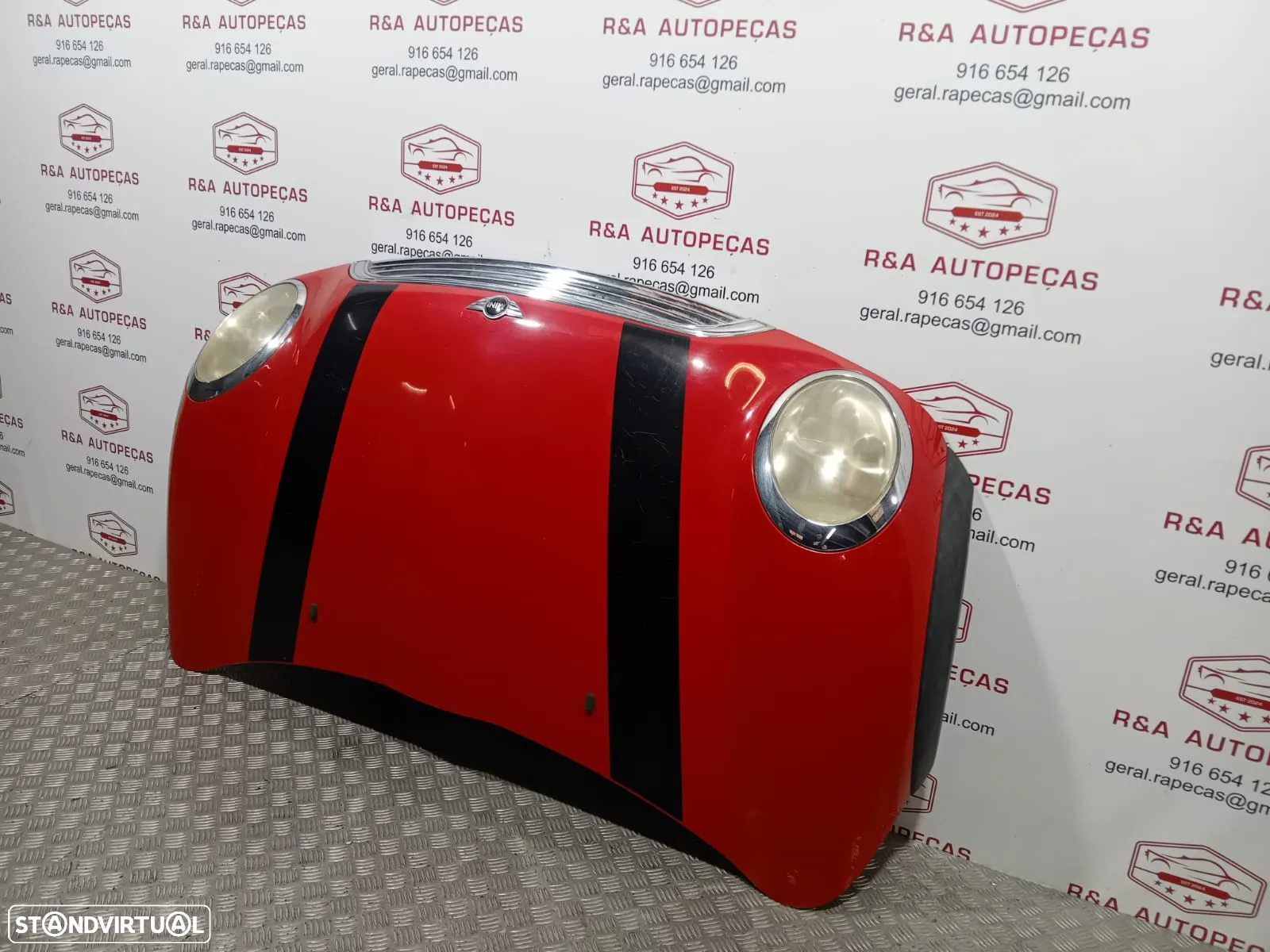 Frente Completa Mini Cooper One R50 R52 R53 Facelift LCi - 11