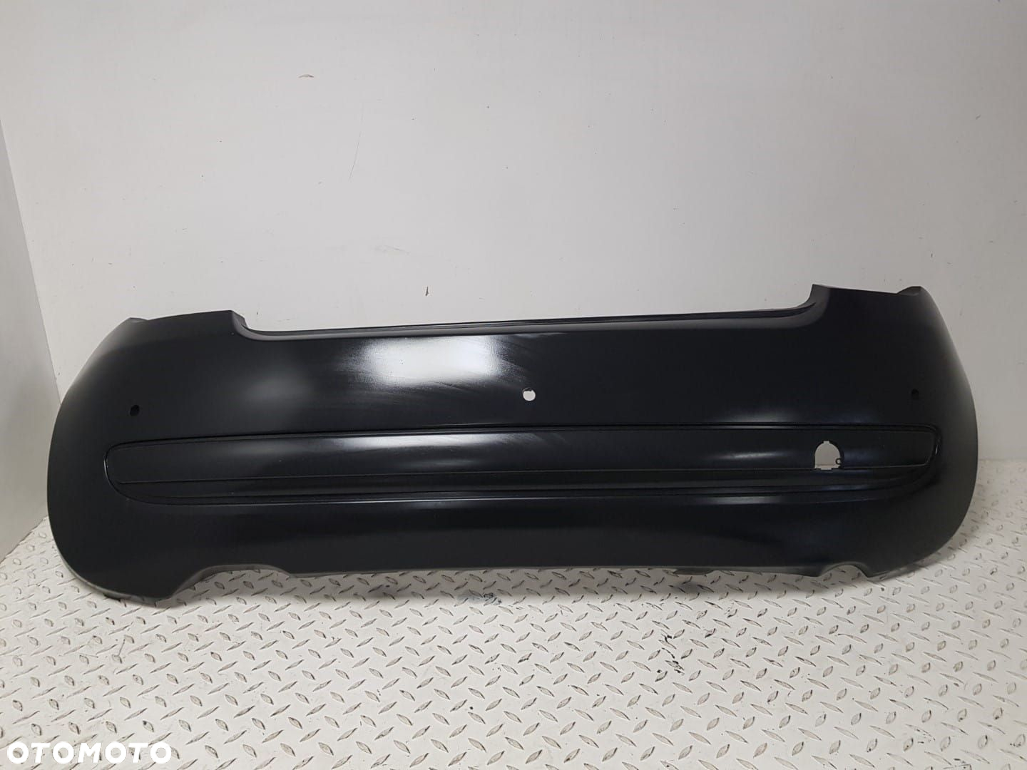 FABRYCZNIE NOWY ORYGINALNY ZDERZAK TYLNY TYŁ FIAT 500 07-15 3xPDC  735425627 - 2