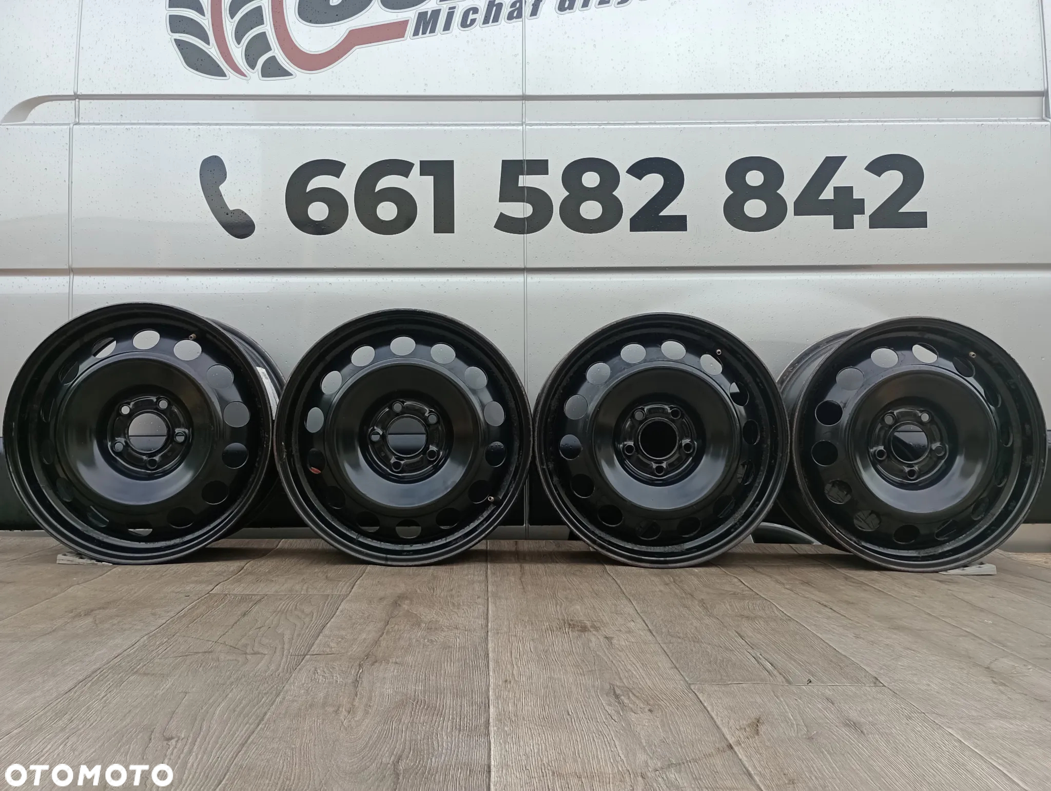 FELGI STALOWE 5x108 R16 6,5J ET47 OPEL COMBO TOYOTA PROACE CITY CITROEN BERLINGO C4 PEUGEOT 508 607 BOXER PARTNER - 2