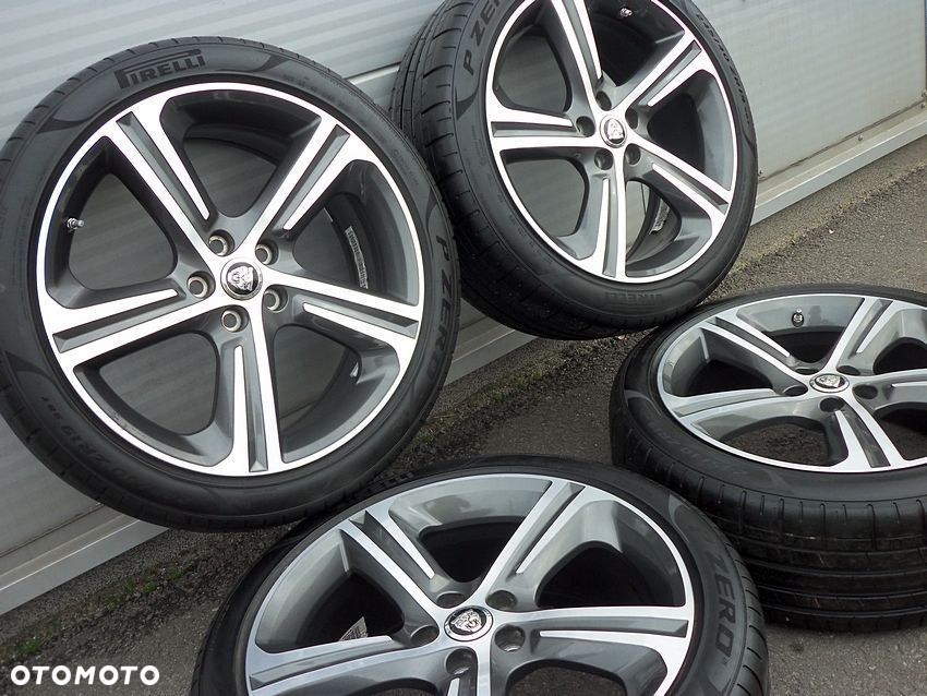 19''KOŁA LETNIE - JAGUAR - NOWY XF - Oryginalne Polerowane - BLADE - 4