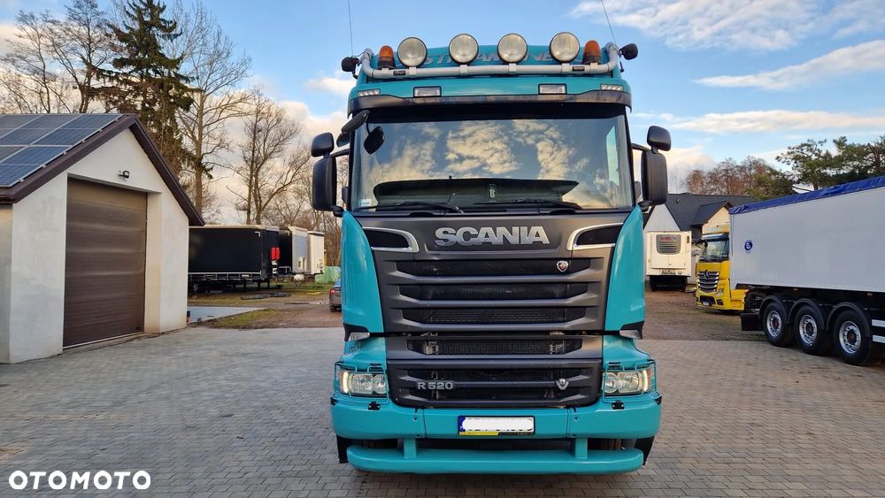 Scania R520 V8 HIAB LOGLIFT - 3