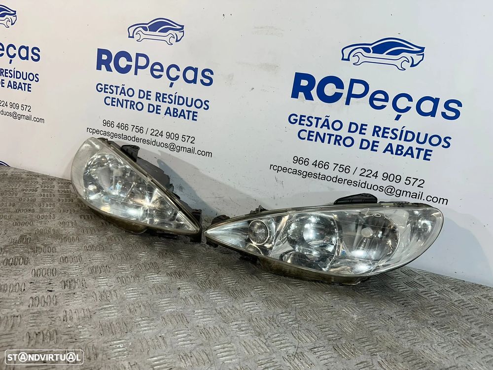.Otica Oticas Farol Direita Esquerda Peugeot 206 Original - 3