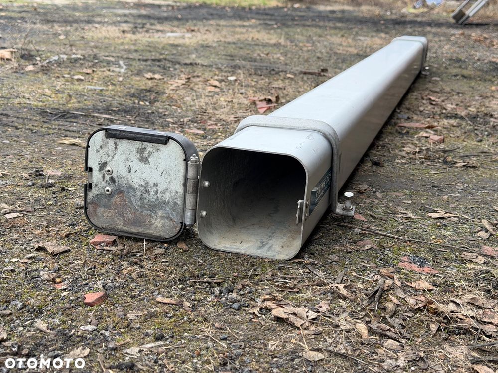 Box do transportu rur RHINO PipeTube zabudowa serwisowa na drabiny tuba na rury VW T5 T6 Defender Transit Doblo - 4