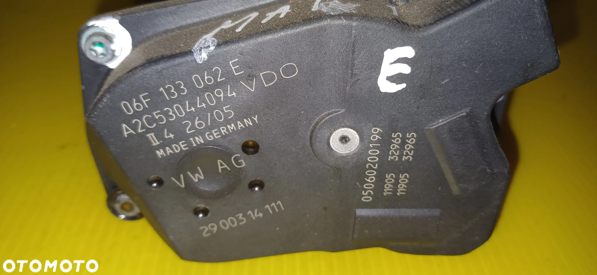 Przepustnica powietrza 2.0 TFSI VW, Audi, Seat, Skoda 06F133062E - 2