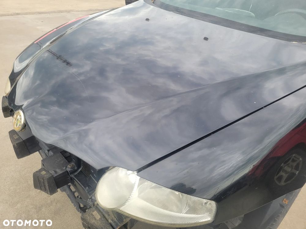 Maska Alfa Romeo 147 2003r przedlift kod lakieru 601 Nero - 2