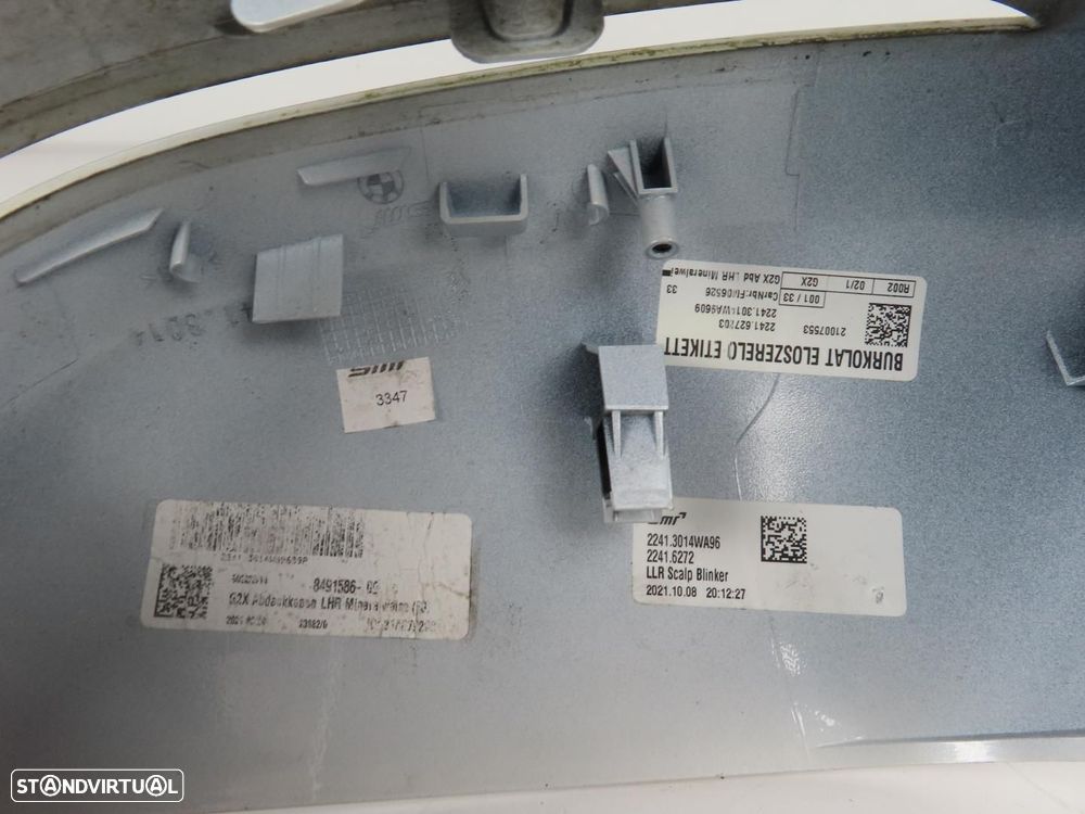 Capa retrovisor Direito Usado / Original BMW 3 (G20)/BMW 3 Touring (G21)/BMW 4 C... - 6