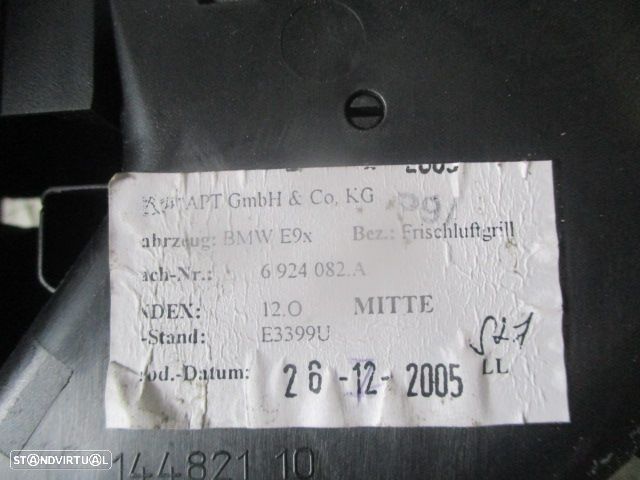 Grelha Friso 6924082A BMW E91 2009 CENTRAL - 4