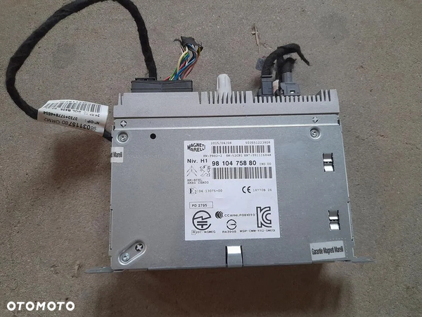 Ramka nawigacja gps Peugeot 308 SW II T9 9810475880