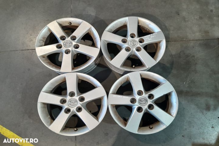 Jante aliaj 16 - set R16 R16 Mazda 5 CR [2005 - 2008] Minivan 2.0 MT - 1
