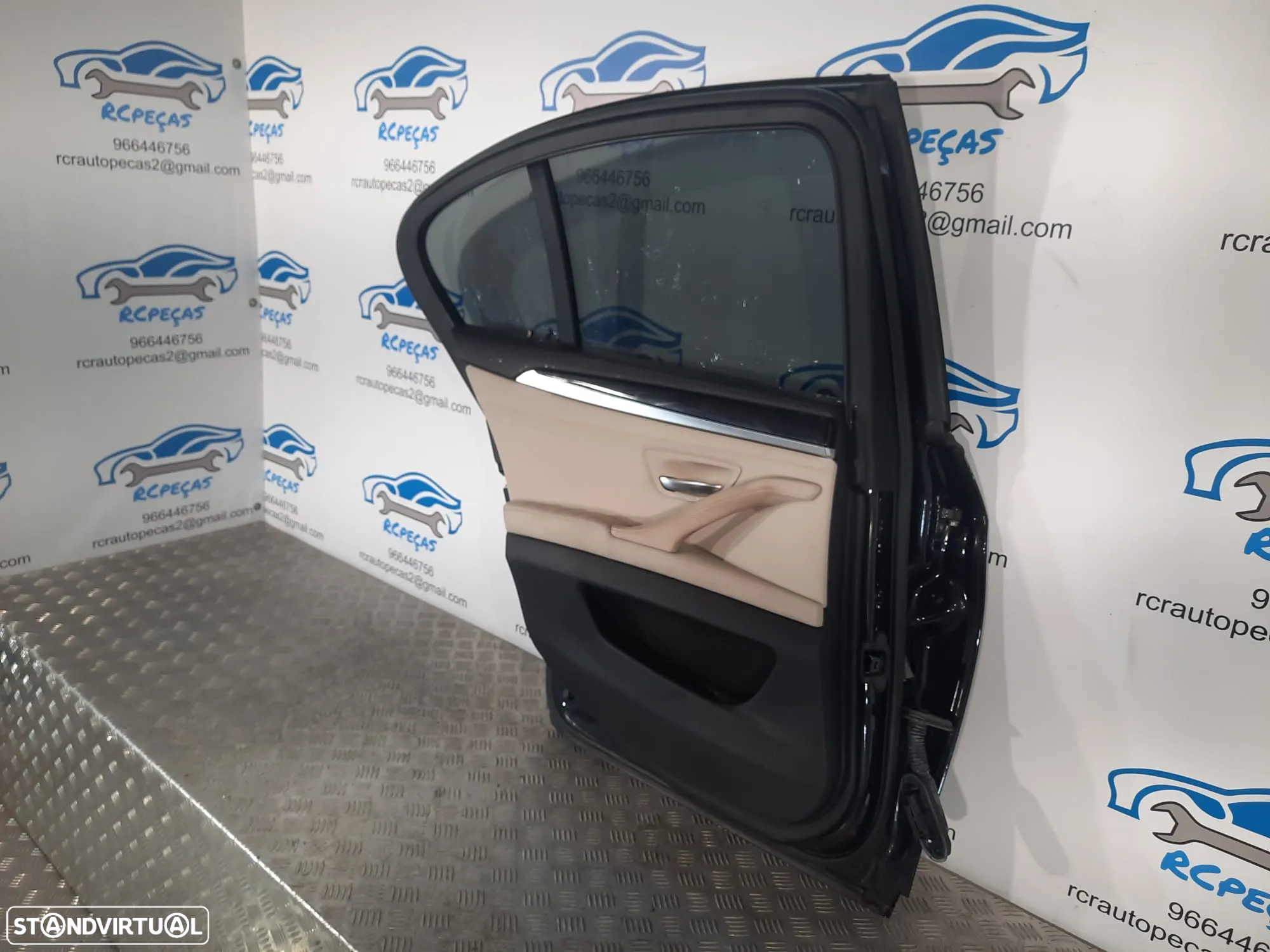 PORTA PORTAS TRASEIRA TRÁS ESQUERDA BMW SERIE 5 F10 SEDAN CARRO FECHO ELEVADOR MOTOR PUXADOR VIDRO ESCURECIDO - 6